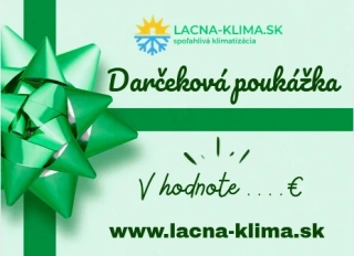 Darčeková poukážka v akejkoľvek hodnote